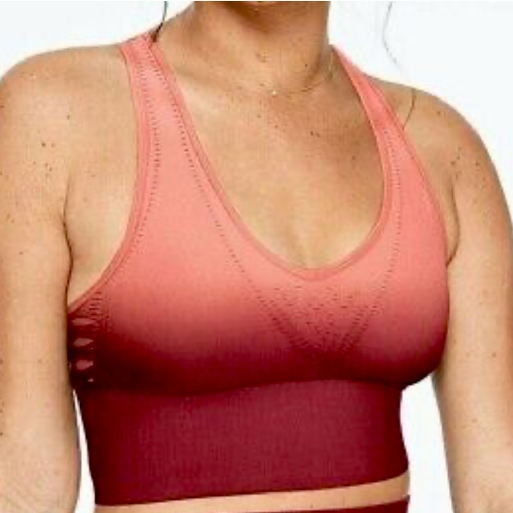 PINK Victoria's Secret Ombré Seamless Sports Bra